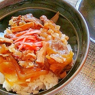 節約+健康+超簡単！高野牛丼♪